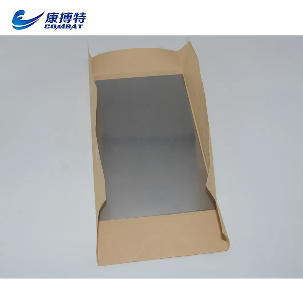 China Supplier Tungsten Heavy Alloy Plate Wnife 90 Sheet Products